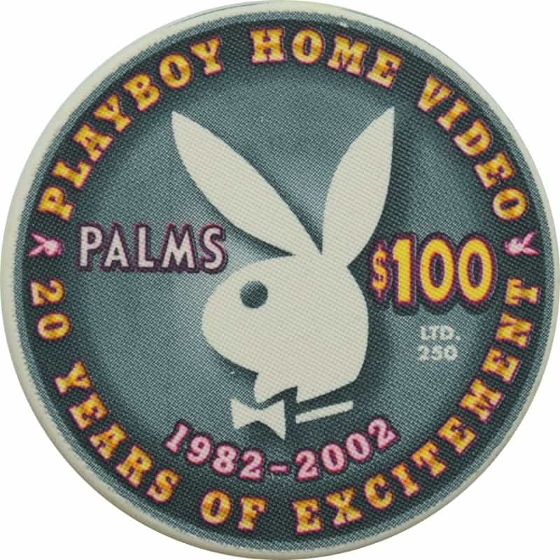 Palms Casino Las Vegas Nevada $100 20 Years Of Excitement Chip 2002