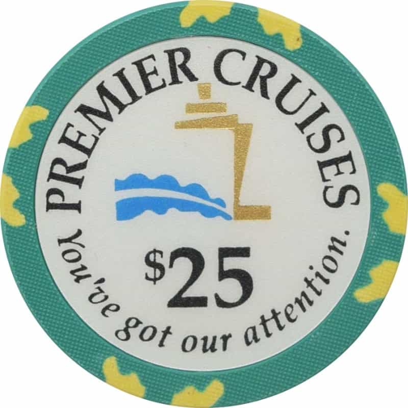 Premier Cruise Lines $25 (Rt Plastics) Chip