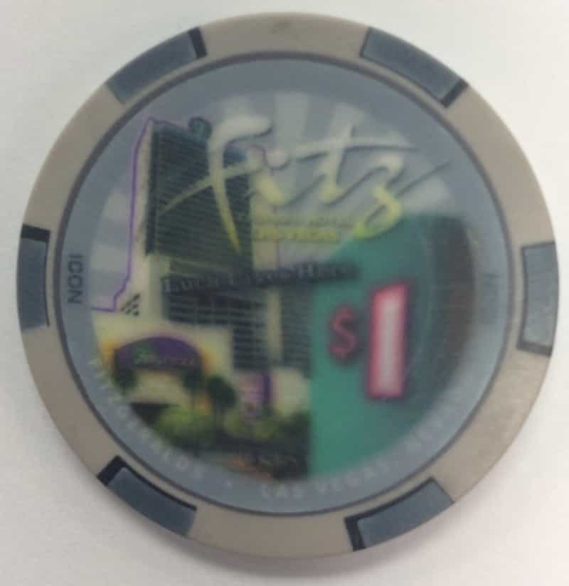 Fitzgeralds Casino Las Vegas Nevada $1 Chip 2010