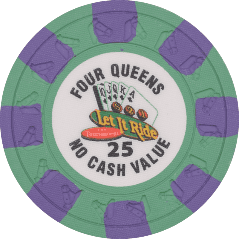 Four Queens Casino Las Vegas Nevada $25 Ncv Chip 1996