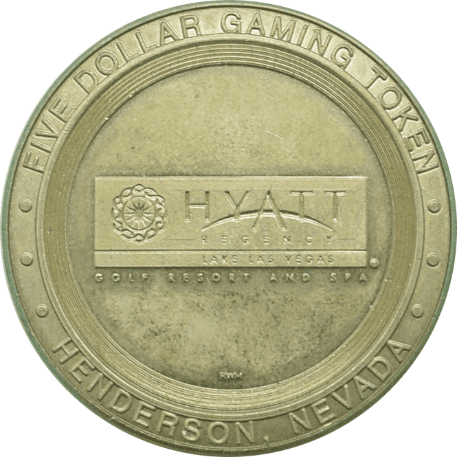 Hyatt Regency Casino Henderson Nevada $5 Token 1999