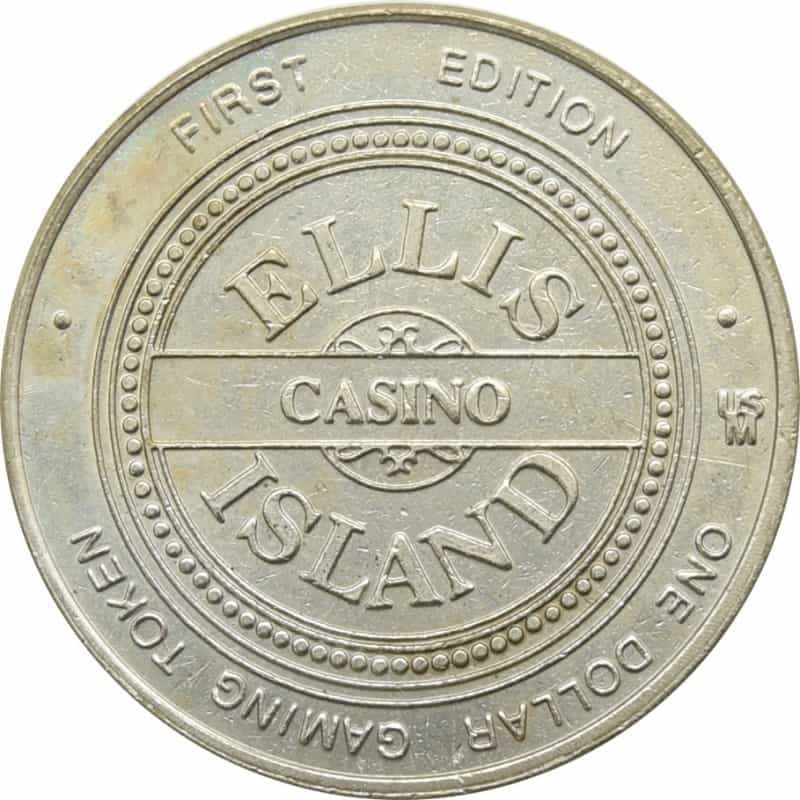 Ellis Island Casino Las Vegas Nv $1 Token 1990