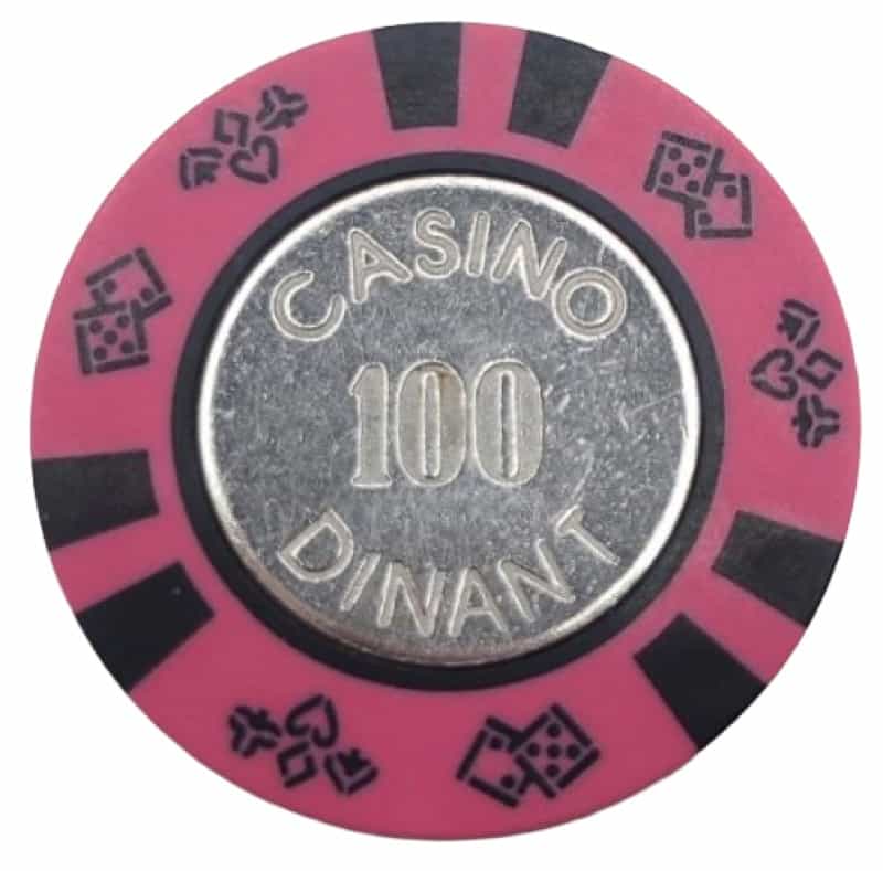 Casino Dinant Belgium 100 Chip Coin Inlay