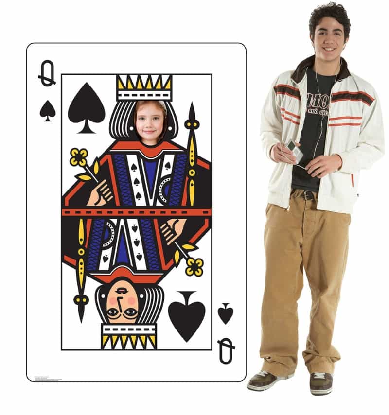 Queen Of Spade Cardboard Cutout